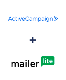 Integration of ActiveCampaign and MailerLite