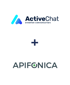 Integration of ActiveChat and Apifonica