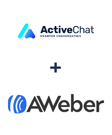 Integration of ActiveChat and AWeber