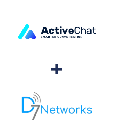 Integration of ActiveChat and D7 Networks
