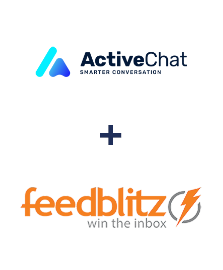 Integration of ActiveChat and FeedBlitz