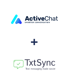 Integration of ActiveChat and TxtSync
