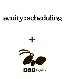 Integration of Acuity Scheduling and ANT-Logistics