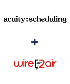 Integration of Acuity Scheduling and Wire2Air