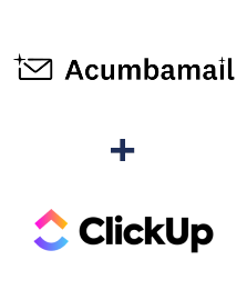 Integration of Acumbamail and ClickUp