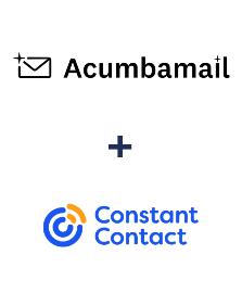 Integration of Acumbamail and Constant Contact