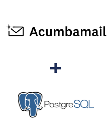 Integration of Acumbamail and PostgreSQL