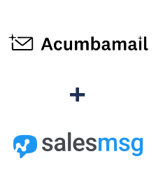 Integration of Acumbamail and Salesmsg