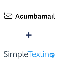 Integration of Acumbamail and SimpleTexting