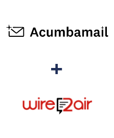 Integration of Acumbamail and Wire2Air