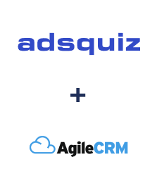 Integration of ADSQuiz and Agile CRM