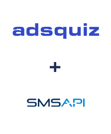 Integration of ADSQuiz and SMSAPI