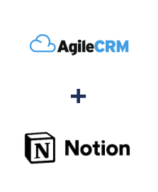 Integration of Agile CRM and Notion