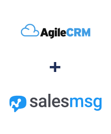 Integration of Agile CRM and Salesmsg