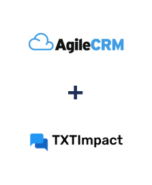 Integration of Agile CRM and TXTImpact
