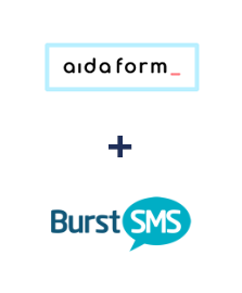 Integration of AidaForm and Burst SMS