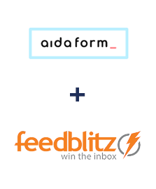 Integration of AidaForm and FeedBlitz