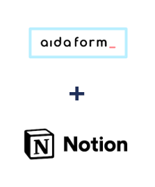 Integration of AidaForm and Notion