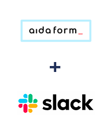 Integration of AidaForm and Slack
