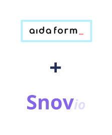 Integration of AidaForm and Snovio