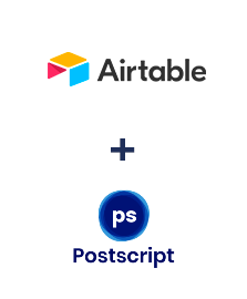 Integration of Airtable and Postscript