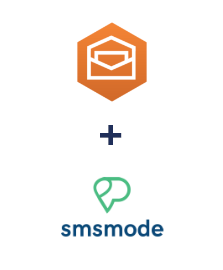 Integration of Amazon Workmail and Smsmode