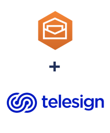 Integration of Amazon Workmail and Telesign