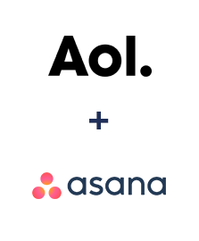 Integration of AOL and Asana