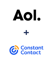 Integration of AOL and Constant Contact