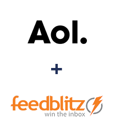 Integration of AOL and FeedBlitz