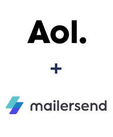 Integration of AOL and MailerSend
