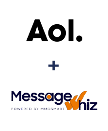 Integration of AOL and MessageWhiz