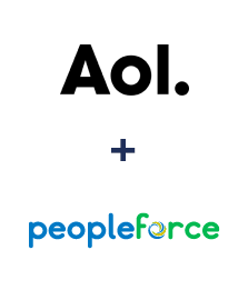 Integration of AOL and PeopleForce