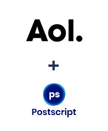 Integration of AOL and Postscript