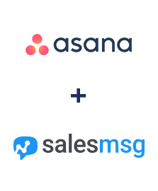 Integration of Asana and Salesmsg