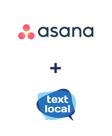 Integration of Asana and Textlocal