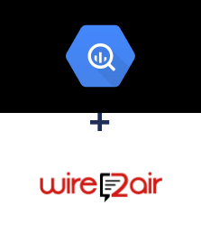 Integration of BigQuery and Wire2Air