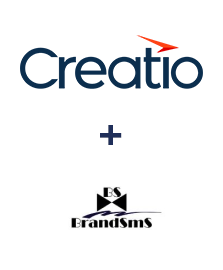 Integration of Creatio and BrandSMS 