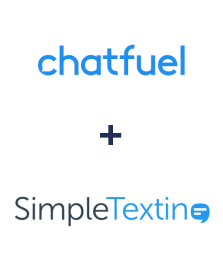 Integration of Chatfuel and SimpleTexting