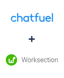 Integration of Chatfuel and Worksection