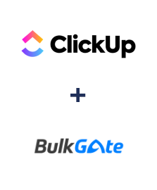 Integration of ClickUp and BulkGate