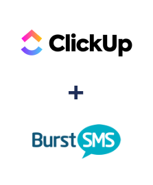 Integration of ClickUp and Burst SMS