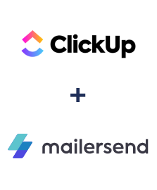 Integration of ClickUp and MailerSend