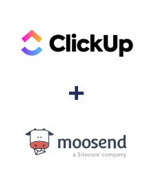 Integration of ClickUp and Moosend