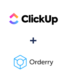 Integration of ClickUp and Orderry