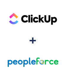 Integration of ClickUp and PeopleForce