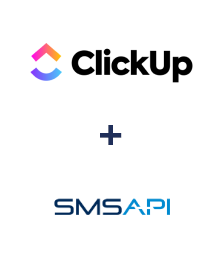 Integration of ClickUp and SMSAPI