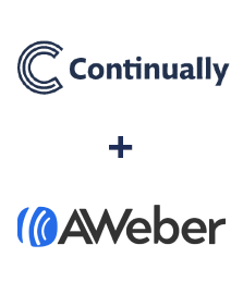 Integration of Continually and AWeber