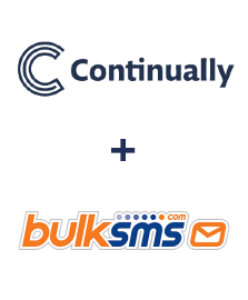 Integration of Continually and BulkSMS