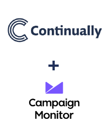 Integration of Continually and Campaign Monitor